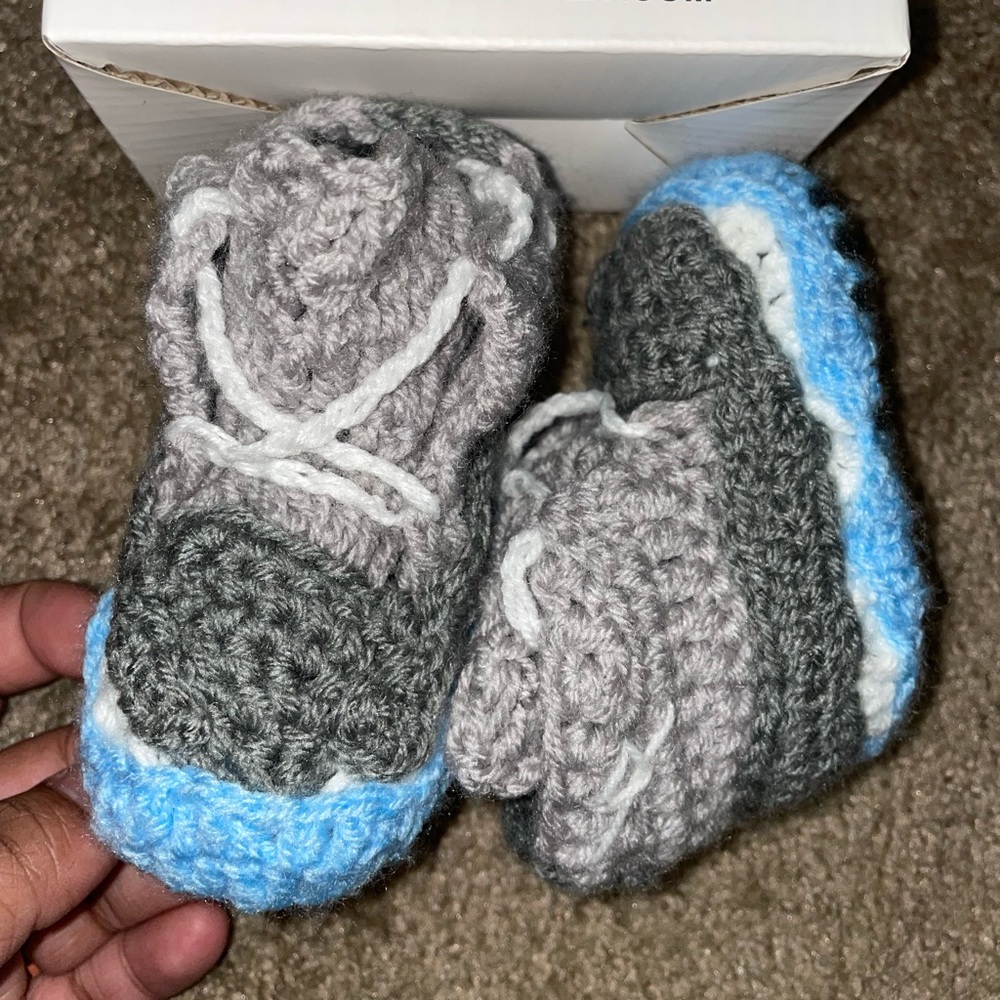 Baby Crochet Cool Grey